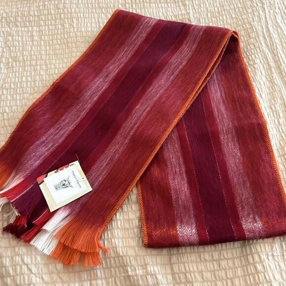 Beautiful alpaca scarf from Ecuador hand loomed -so soft and warm! - Picture 7 of 11